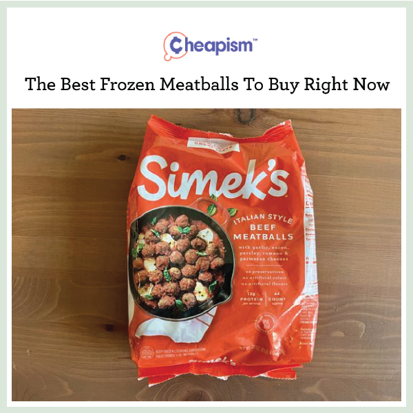 Simek's The Best Frozen Meatballs to Buy